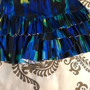 Multicolor fun 12 inch tennis skirt